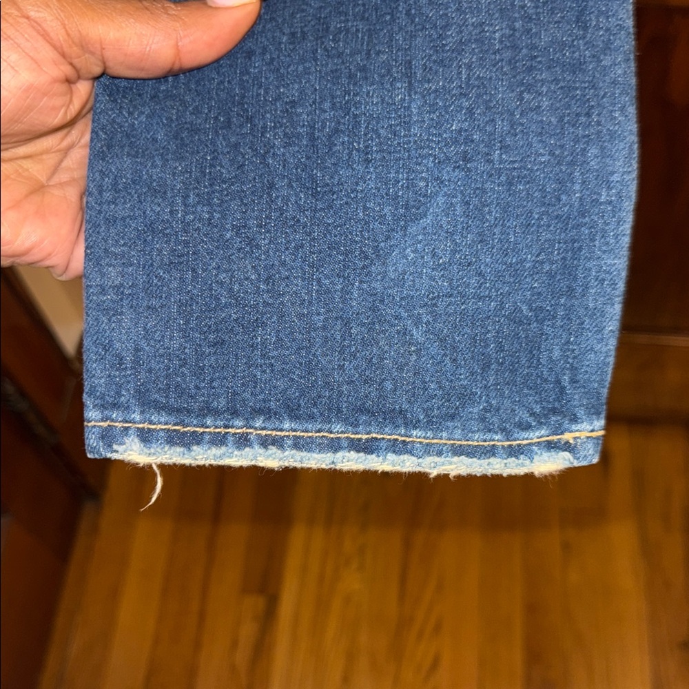 Vintage Abercrombie Kids Blue Distressed Jeans - Picture 14 of 15